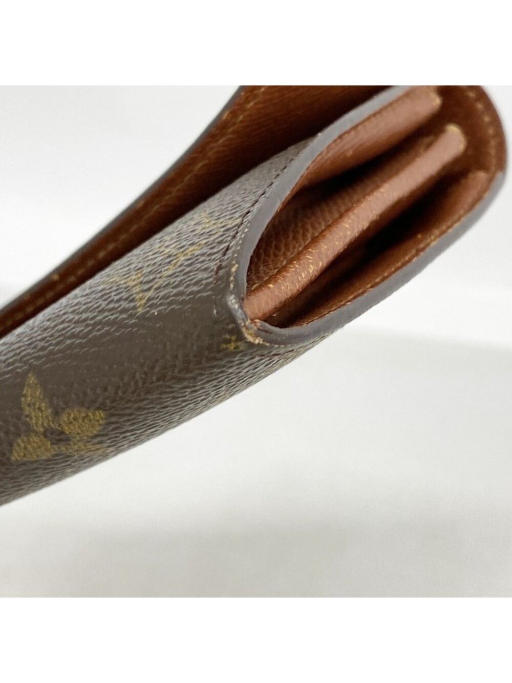 Louis Vuitton Wallet Monogram Pochette Porte-Monnaie Cles Brown - Picture 5 of 10